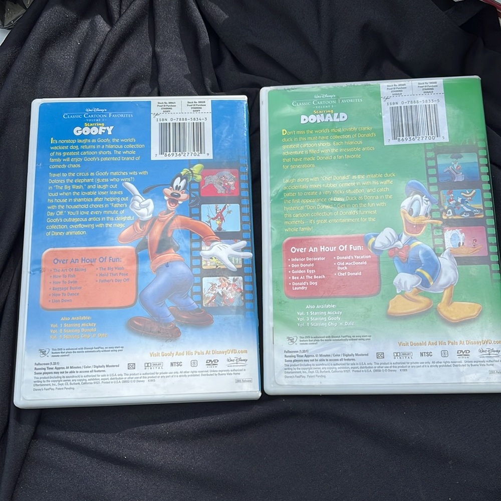 Disney Classic Cartoon Favorites DVD Set - Picture 4 of 7